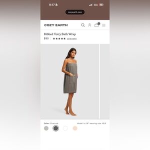 Cozy Earth Ribbed Wrap